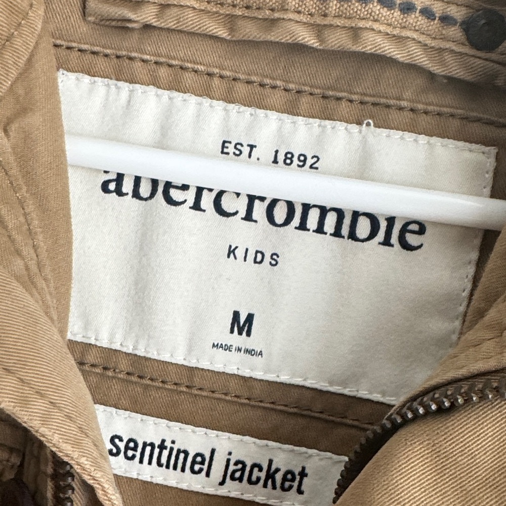 Abercrombie & Fitch Kids Brown Military Jacket - Picture 3 of 5
